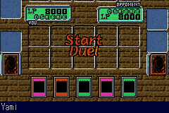 Yu-Gi-Oh! Worldwide Edition: Stairway to the Destined Duel [US] gba 2003 Game Image
