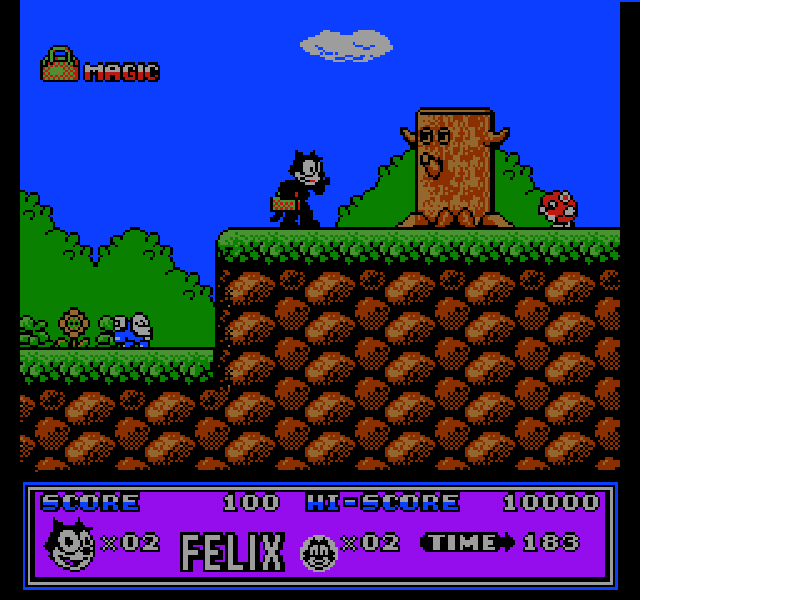 Felix the Cat [US] nes 1992 Game Image