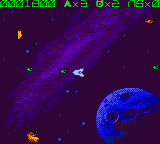 Asteroids [US,EU] gbc 1999 Game Image
