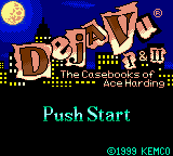 Deja Vu I & II: The Casebooks of Ace Harding [US] Thumbnail