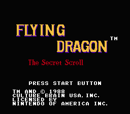 Flying Dragon : The Secret Scroll [US] Thumbnail