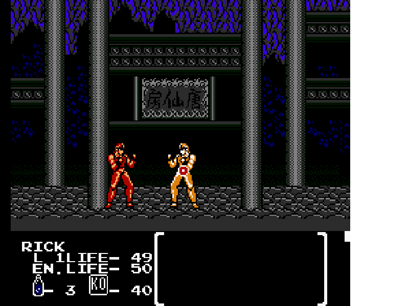 Flying Warriors [US] nes 1991 Game Image