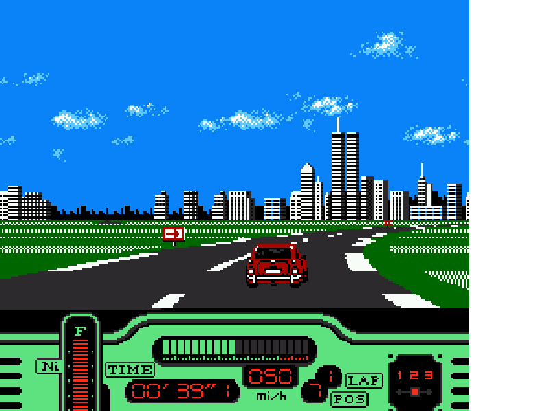 Formula One : Built to Win [US] nes 1990 Game Image