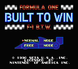 Formula One : Built to Win [US] Thumbnail