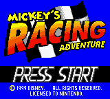 Mickey's Racing Adventure [US,EU] Thumbnail