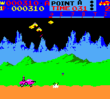Midway presents Arcade Hits: Moon Patrol / Spy Hunter [US,EU] gbc 1999 Game Image