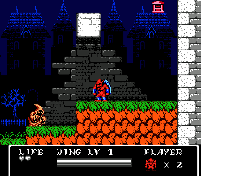 Gargoyle’s Quest II [US] nes 1992 Game Image