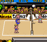 Power Spike : Pro Beach Volleyball [US] gbc 2000 Game Image