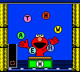 Sesame Street : Elmo’s ABCs [US] gbc 1999 Game Image