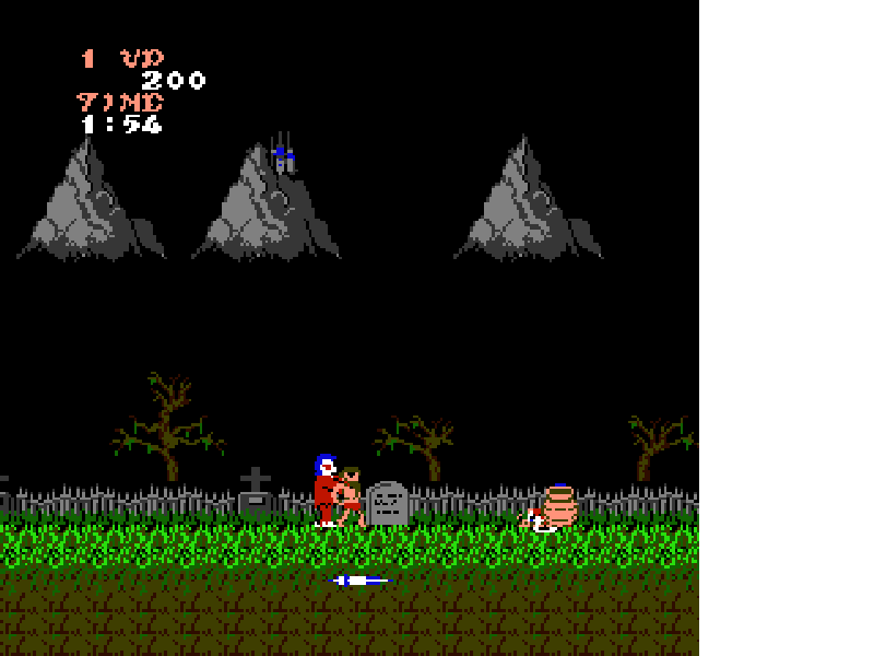 Ghosts ‘n Goblins [US] nes 1986 Game Image