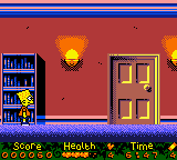 The Simpsons: Night of the Living Treehouse of Horror [US,EU] gbc 2001 Game Image