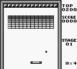 Alleyway [WOR] gb 1989 Game Image