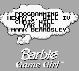 Barbie : Game Girl [US,EU] Thumbnail
