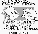Bart Simpson's Escape from Camp Deadly [US,EU](Best) Thumbnail