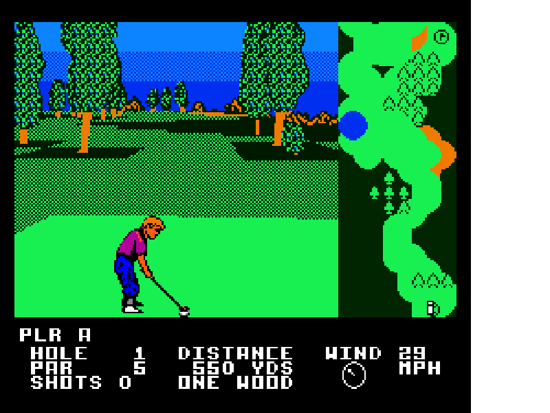 Greg Norman’s Golf Power [US] nes 1992 Game Image