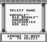Boggle Plus [US] gb 1992 Game Image