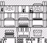 BurgerTime Deluxe [WOR] gb 1992 Game Image