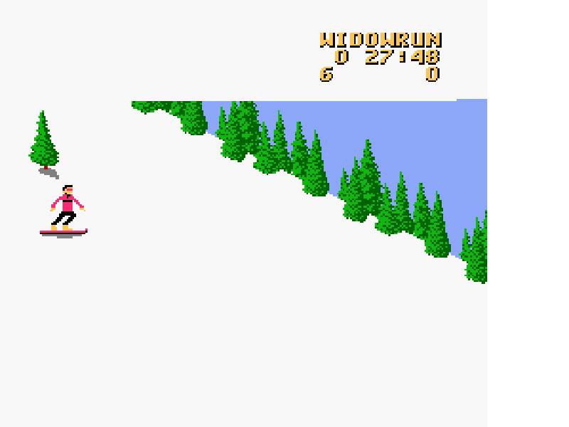 Heavy Shreddin’ [US] nes 1990 Game Image