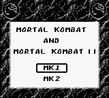 Mortal Kombat & Mortal Kombat II [US,EU] gb 1997 Game Image