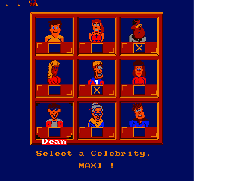 Hollywood Squares [US] nes 1989 Game Image