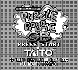 Puzzle Bobble GB [US,EU] Thumbnail