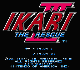 Ikari III : The Rescue [US] Thumbnail