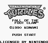 Teenage Mutant Ninja Turtles : Fall of the Foot Clan [US] Thumbnail