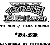 Teenage Mutant Ninja Turtles III : Radical Rescue [US] Thumbnail