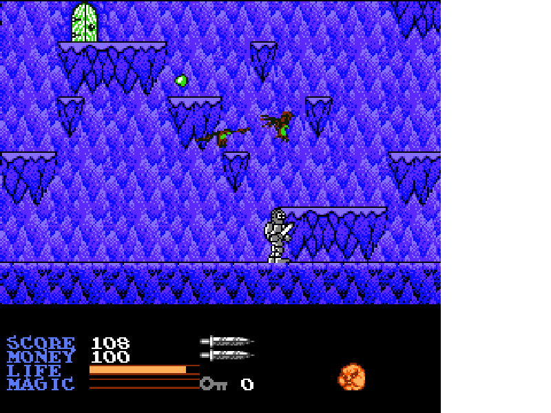 IronSword : Wizards & Warriors II [US] nes 1989 Game Image