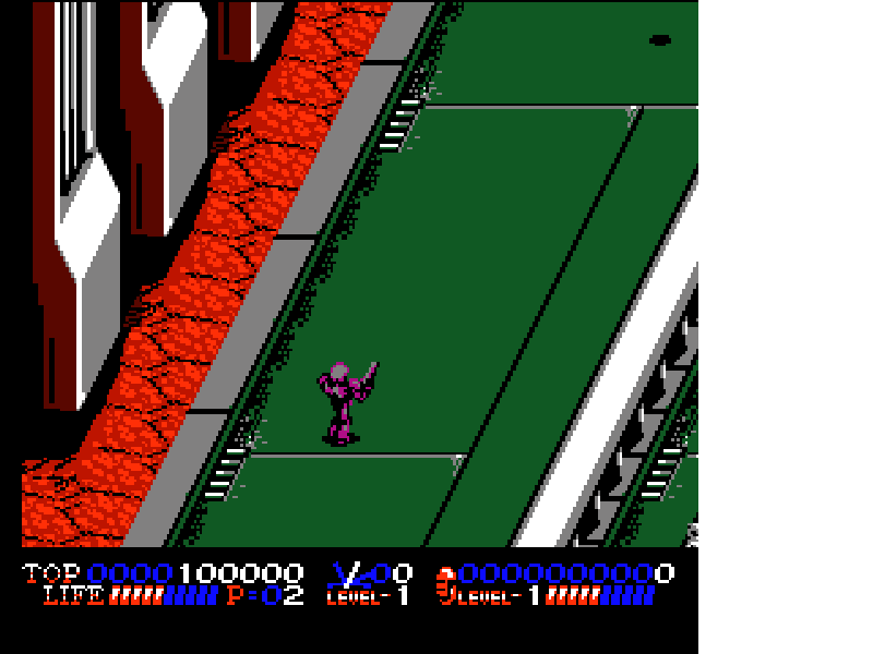 Isolated Warrior [US] nes 1991 Game Image