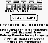 Total Carnage [US,EU] Thumbnail