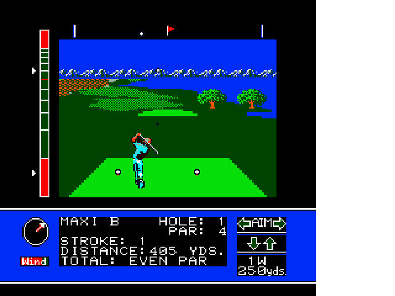 Jack Nicklaus’ Greatest 18 Holes of Major Champion [US] nes 1990 Game Image