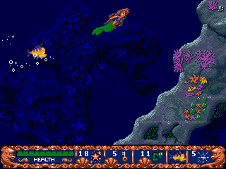 Ariel the Little Mermaid [US,EU] segaMD 1992 Game Image