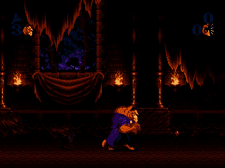 Beauty and the Beast : Roar of the Beast [US] segaMD 1993 Game Image