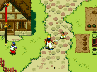 Beyond Oasis [US] segaMD 1995 Game Image