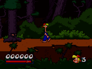 Bubba ‘N’ Stix [US] segaMD 1993 Game Image