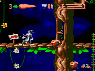 Bugs Bunny in Double Trouble [US] segaMD 1996 Game Image