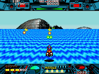 Burning Force [US] segaMD 1990 Game Image