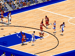 Coach K College Basketball [US] segaMD 1995 Game Image