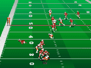 College Football USA 96 [US] segaMD 1995 Game Image