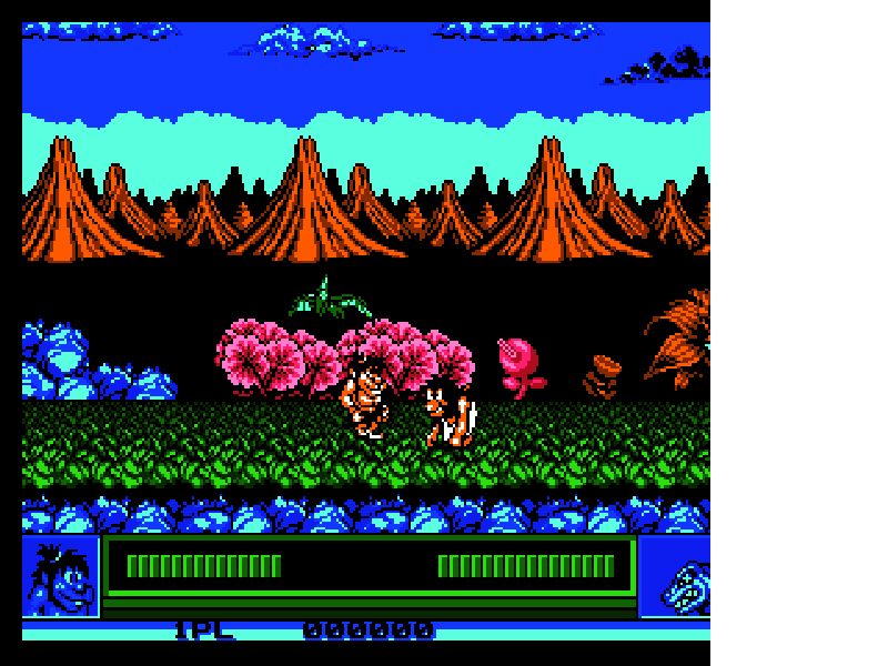 Joe & Mac [US] nes 1992 Game Image