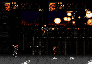 Contra : Hard Corps [US,KR] segaMD 1994 Game Image