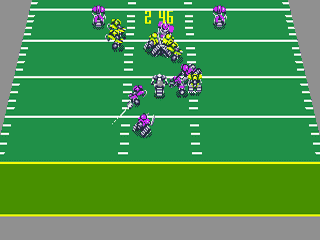 Cyberball [WOR] segaMD 1990 Game Image