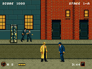 Dick Tracy [WOR] segaMD 1991 Game Image