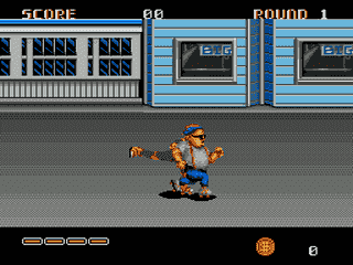 DJ Boy [US] segaMD 1990 Game Image
