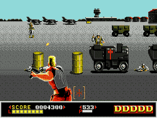 Dynamite Duke [WOR] segaMD 1990 Game Image