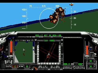 F-15 Strike Eagle II [US] segaMD 1993 Game Image
