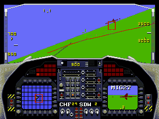 F-22 Interceptor [US] segaMD 1991 Game Image