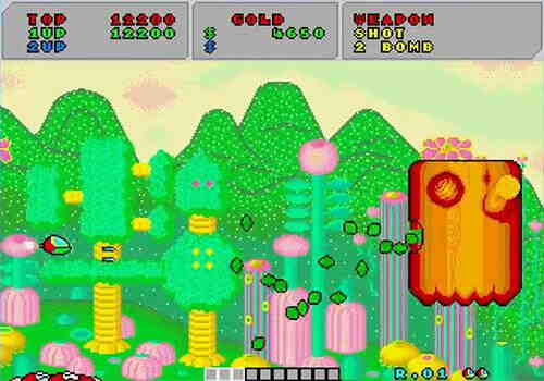 Fantasy Zone [WOR] segaMD Unknown Year Game Image