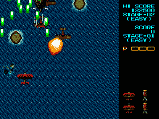 Fire Shark [US] segaMD 1990 Game Image
